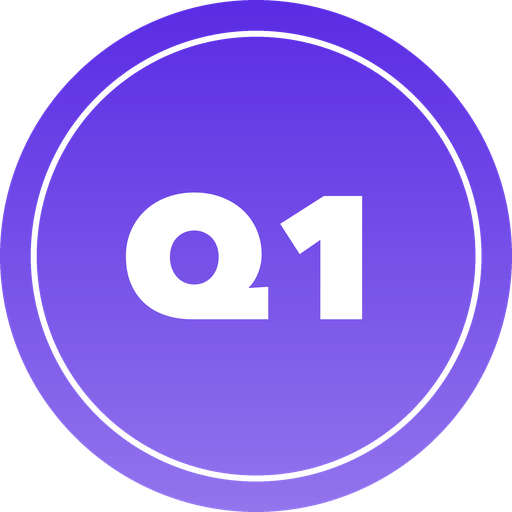 Erkennungszeichen Q1 Fachprüferin