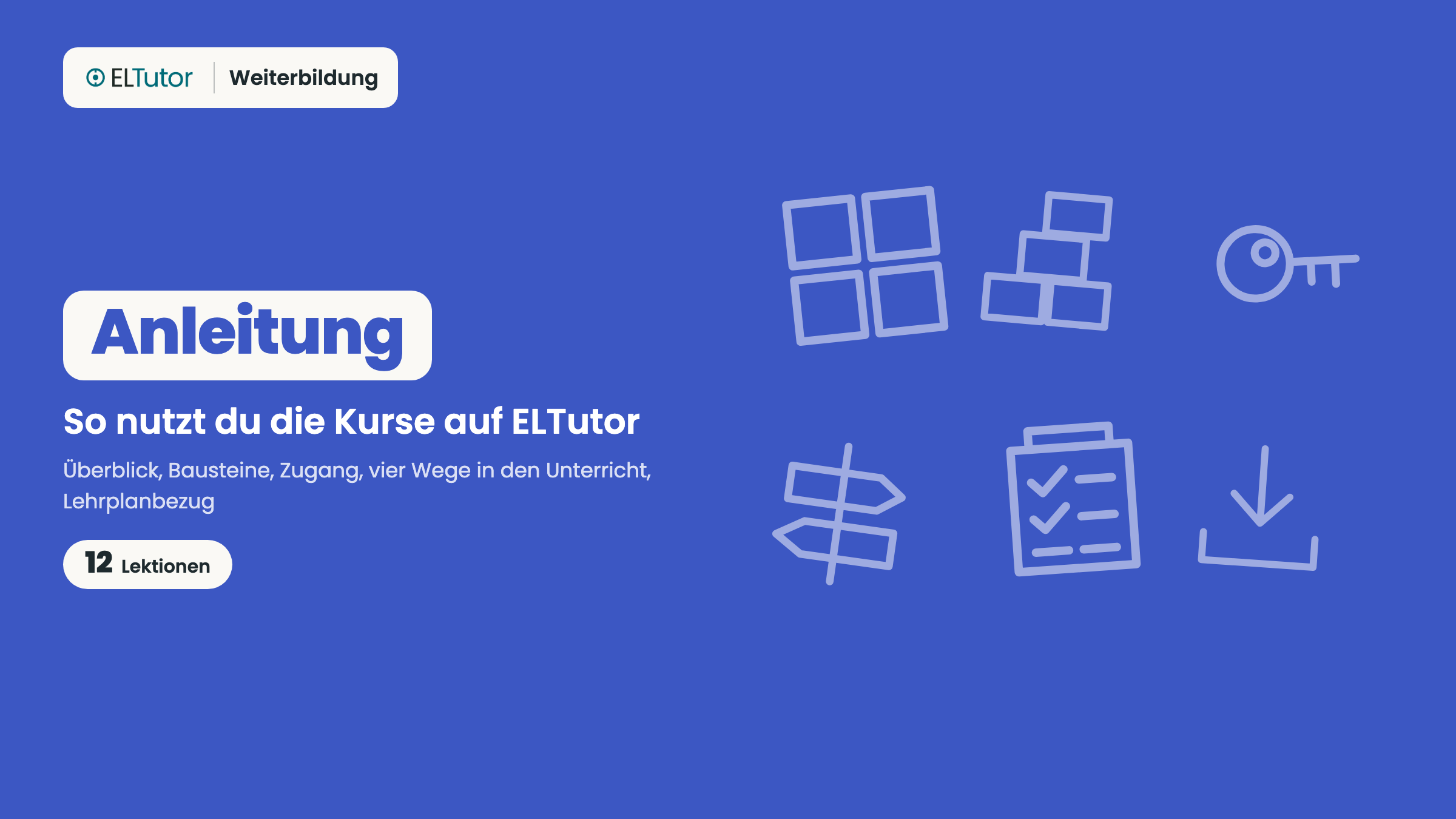 So nutzt du die Kurse auf ELTutor
